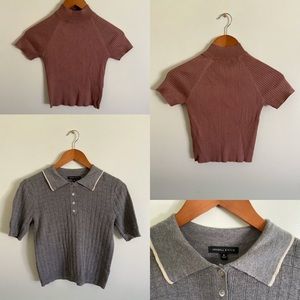 Kendall & Kylie cropped sweaters bundle